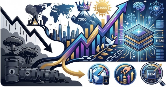 🚀 J-Hub AI 분석 보고서: 지정학적 변동성 환경에서의 AI 기반 반도체 가치 재평가 분석