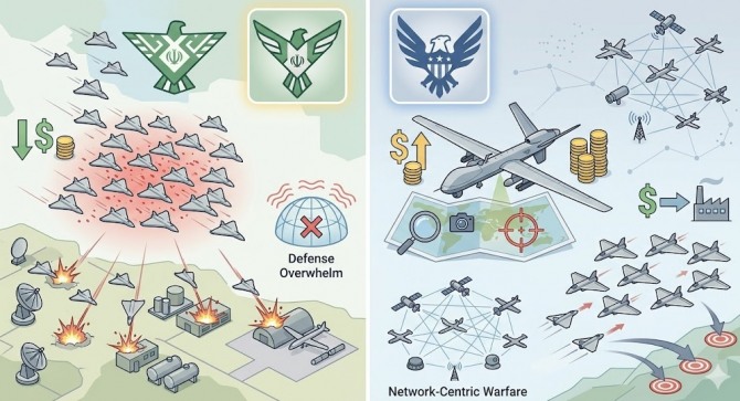 비용 비대칭 전장 시대: 반도체 기반 소모성 드론 기술 패러다임 전환 심층 분석