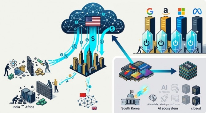 # J-Hub AI 분석: 글로벌 AI 투자 쏠림 현황 및 한국 반도체 산업의 전략적 과제